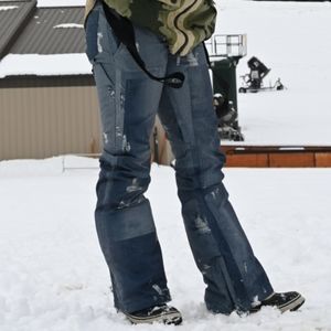 Burton L.A.M.B Jean print snowboarding pants